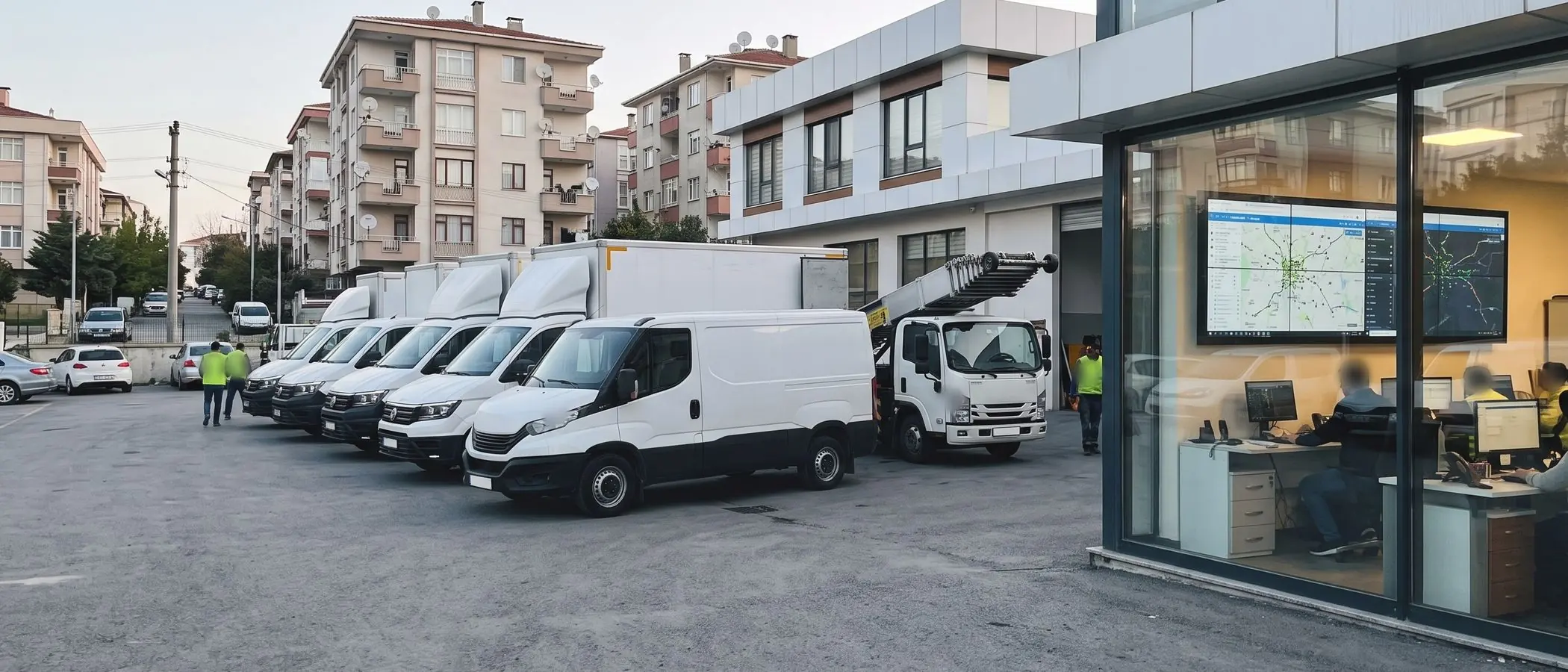 tek araçtan filoya. (bizimle)